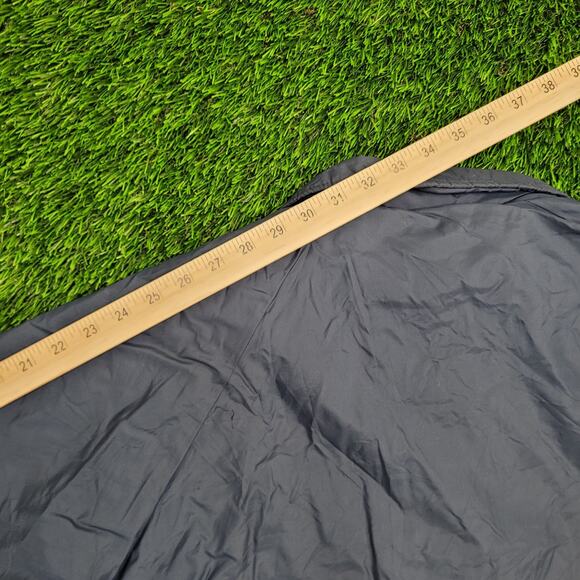 Vintage Kentucky Coach Jacket Large 25x29 Blue Sherpa-Lined - Picture 6 of 12